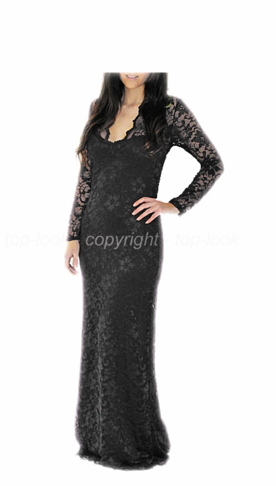 Go To Sexy Black Lace Dress