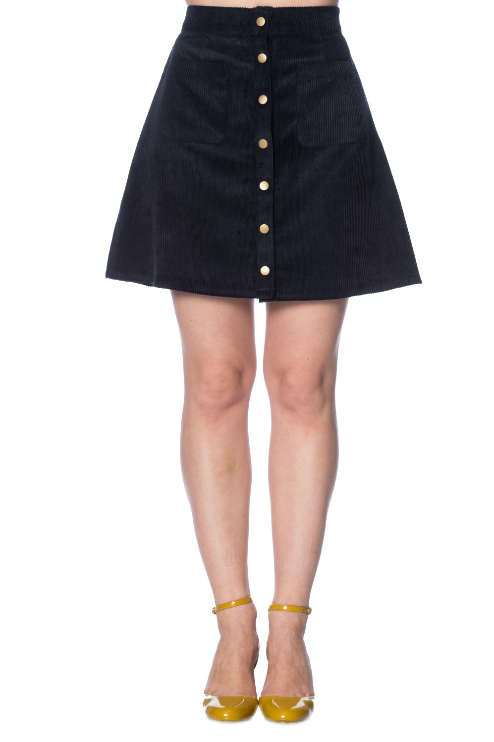Banned Retro Erica 60s Mini Skirt In Black