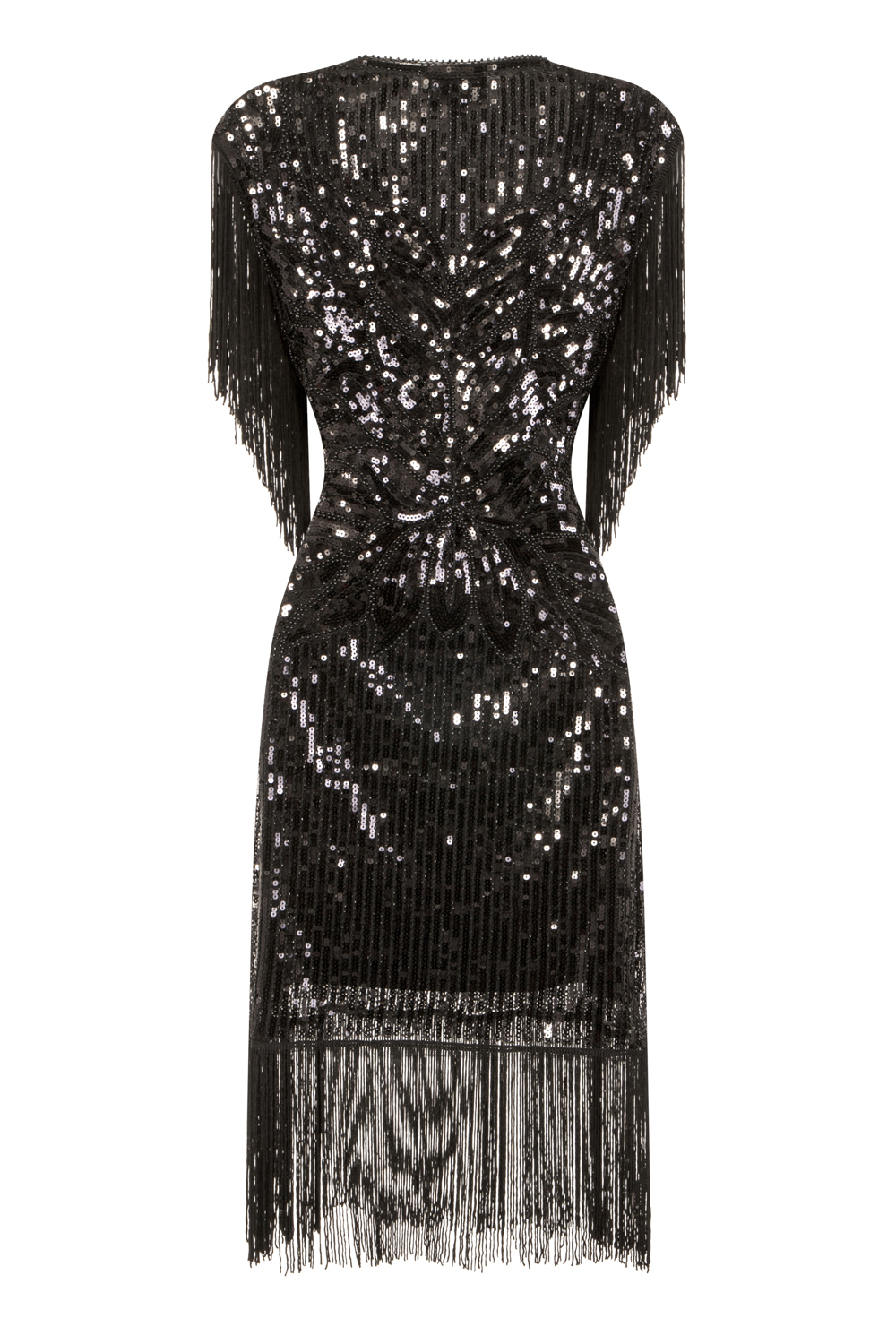 Fringe dress flapper sale