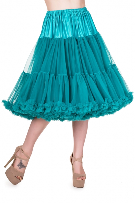 Banned Retro 50s Lizzy Lifeforms Emerald Petticoat