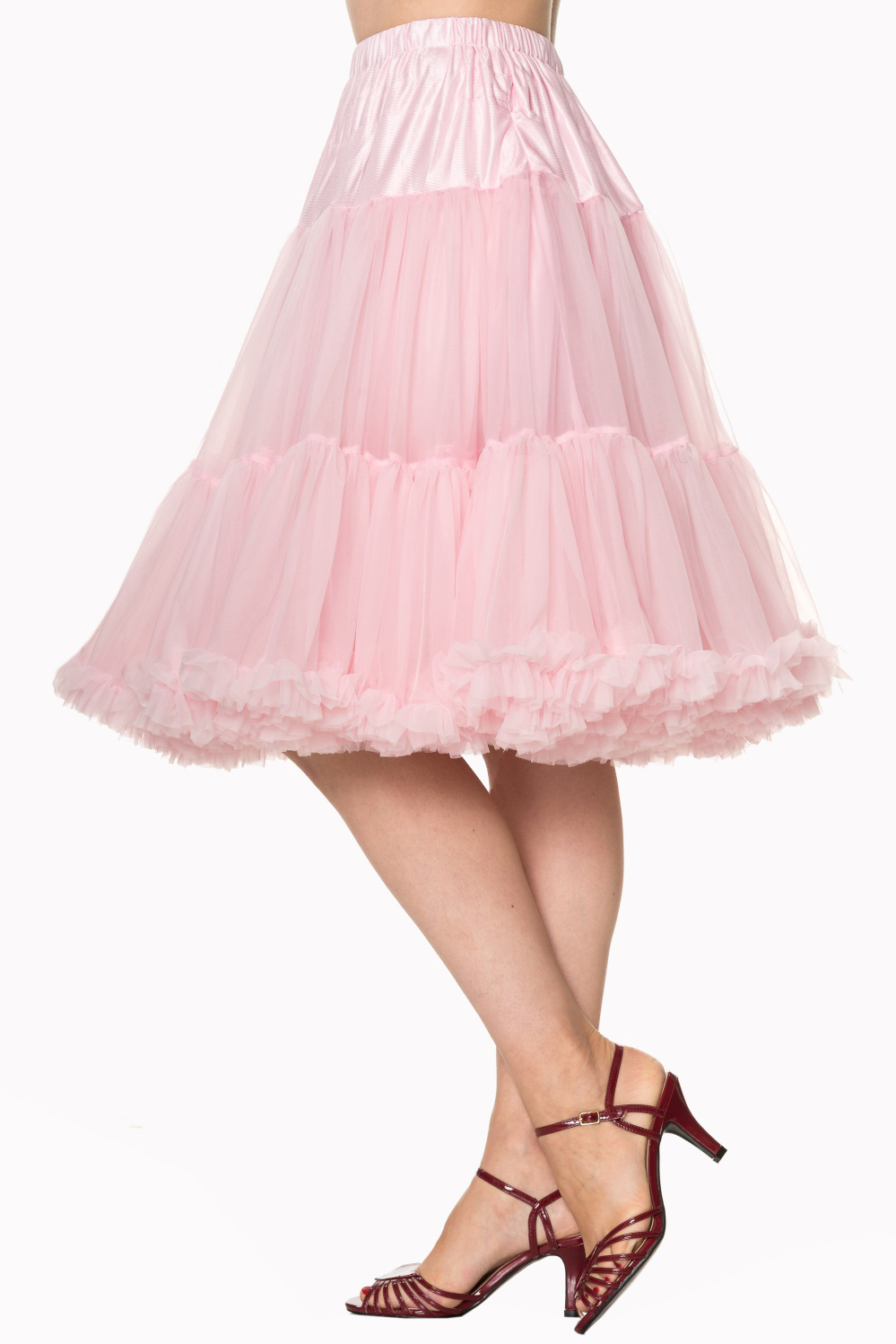 Banned Retro 50s Starlite Light Pink Petticoat