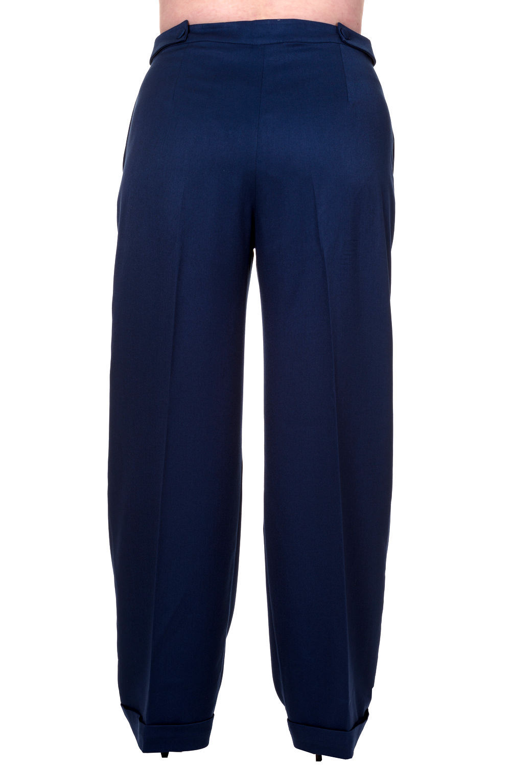 1940s Party On Navy Trousers | 1940s Style | Visit our UK Store