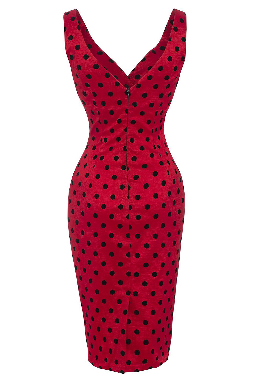 Voodoo Vixen Adrina Dress | Red Black Polka Dot Dress | 1950s Fabulous ...