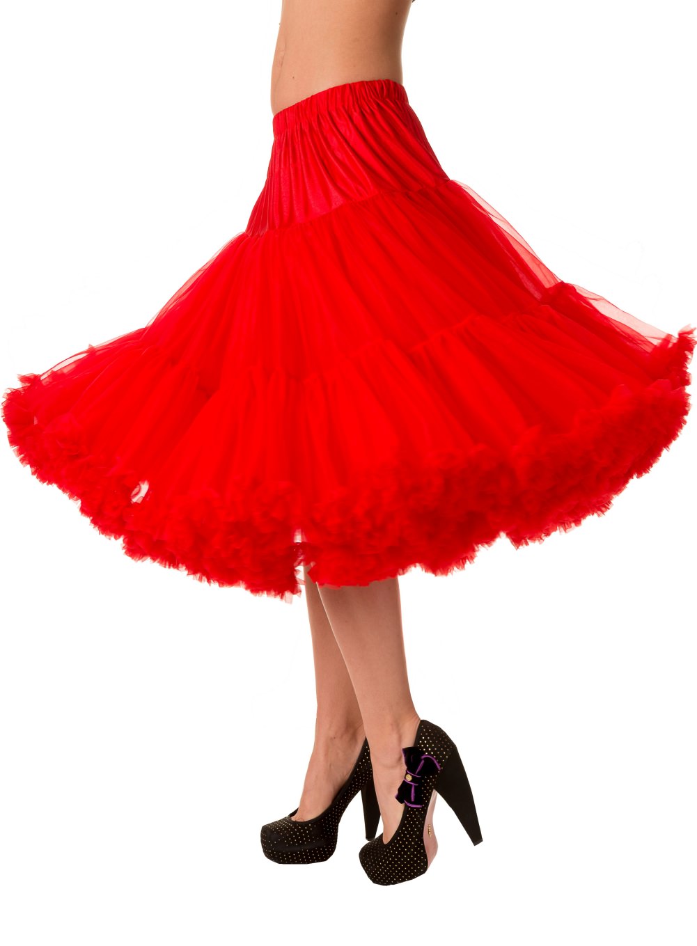 Banned Retro 50s Lizzy Lifeforms Red Petticoat