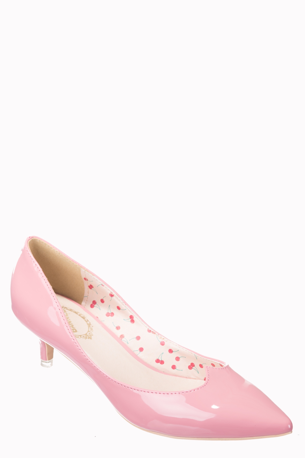 pink kitten heel shoes uk