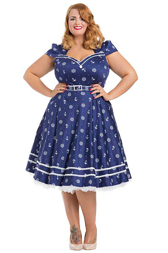 plus size 1950s dresses uk