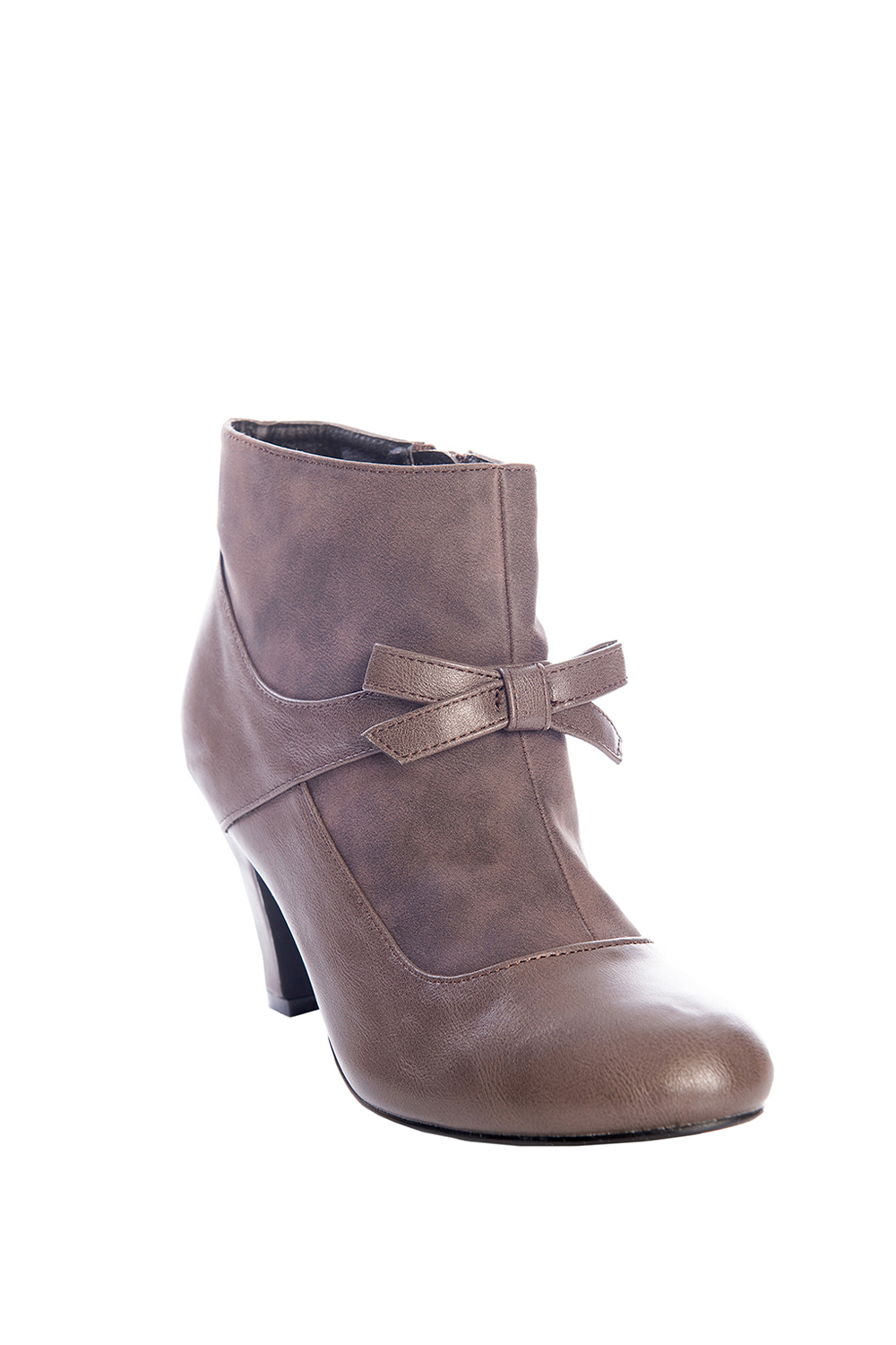 Banned Retro 50s Vintage Wings Shoe Grey Booties