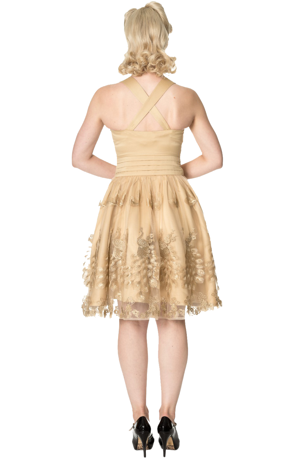 Dancing Days Moonlight Escape Gold Prom Dress