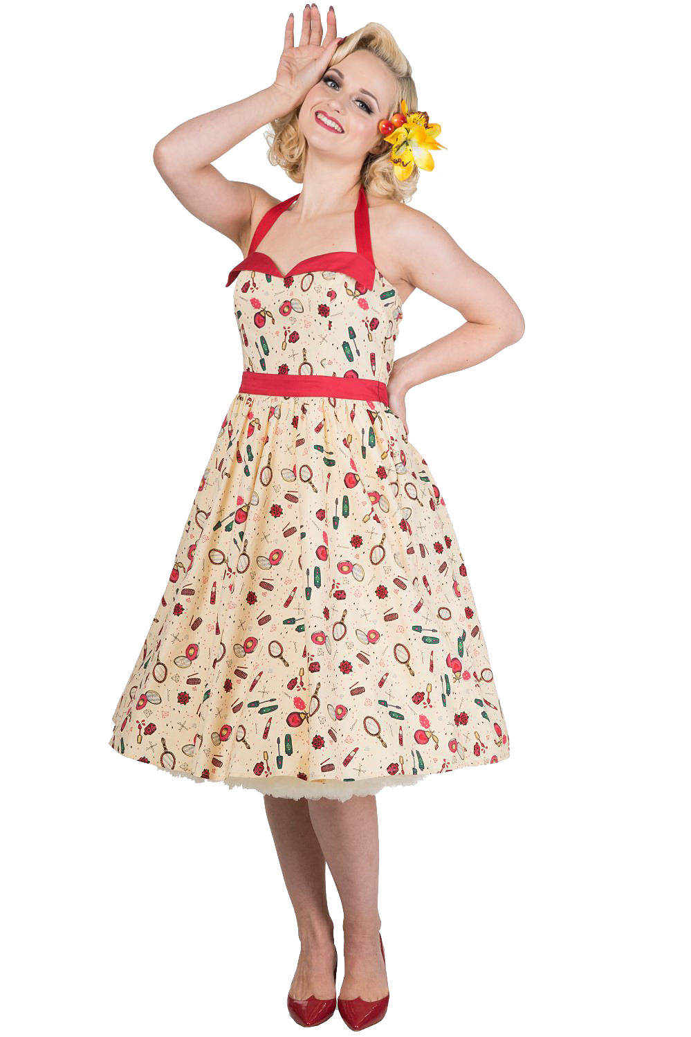 Banned New Romantics Dress With Petticoat