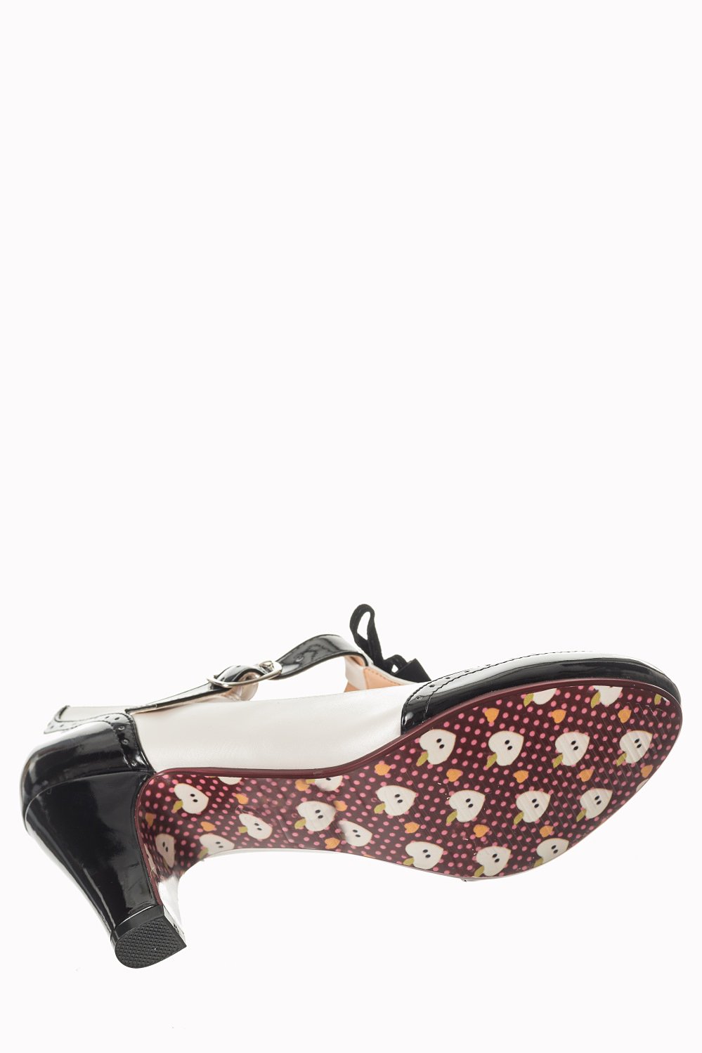 Dancing Days Baby Loves That Way 60s Brogue Monochrome Shoes