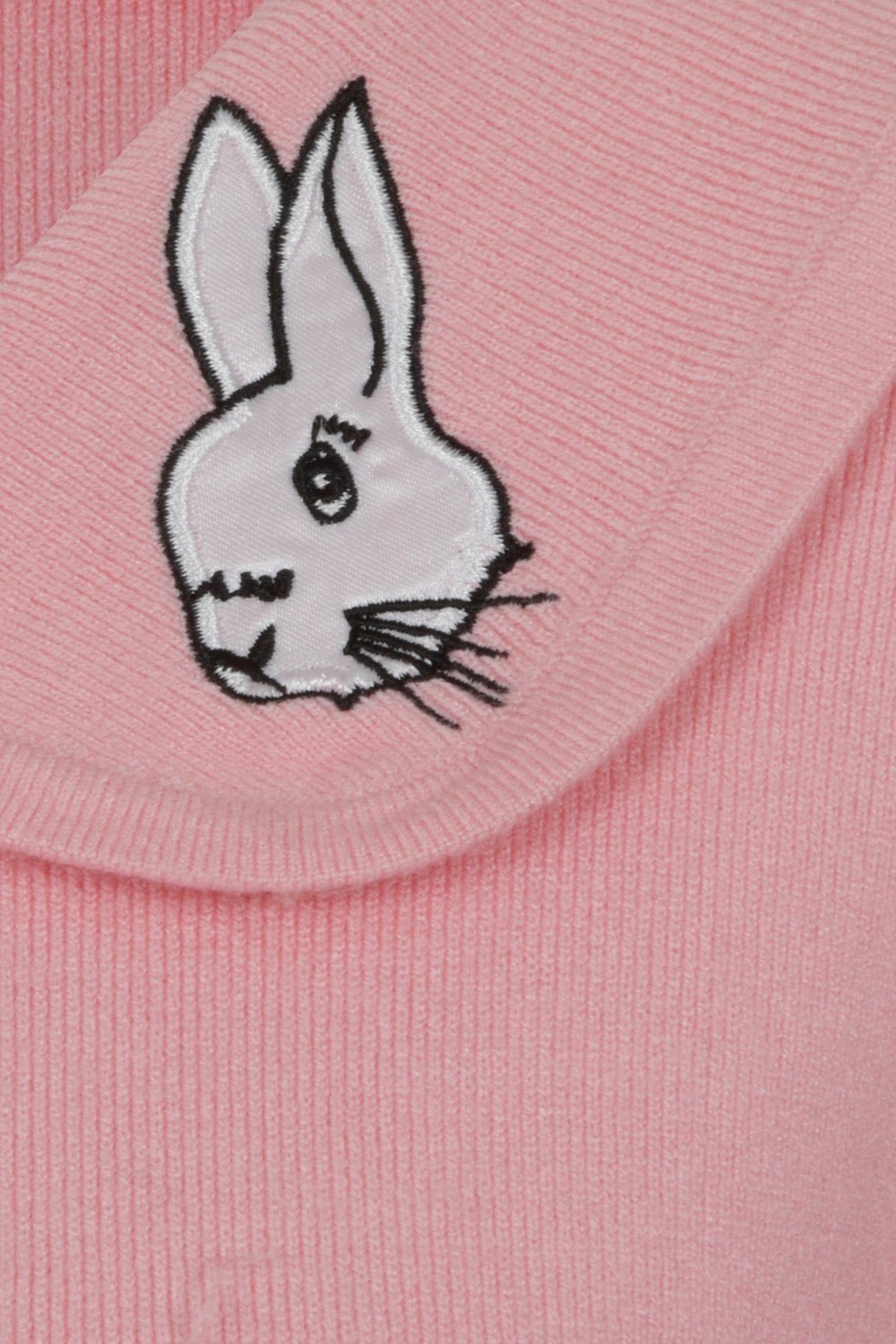 Banned Bunny Hop Knit Cardigan In Blush Pink