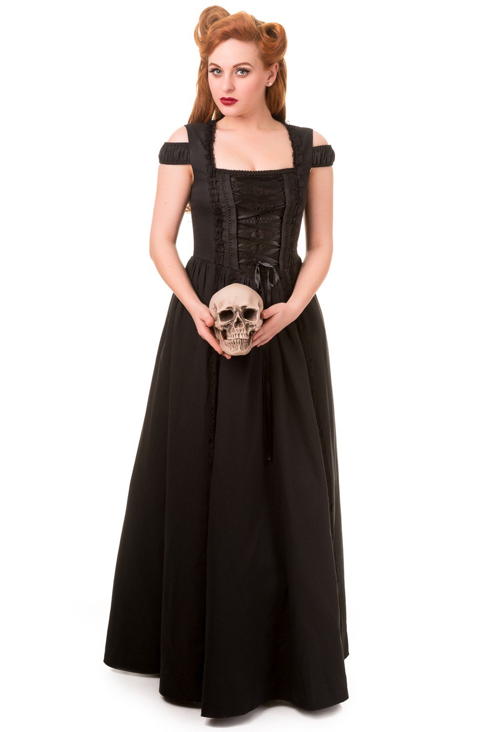 Banned Daysleeper Gothic Maxi Prom Dress