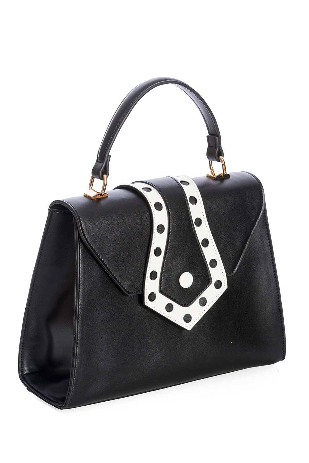 Banned Retro 40s Miss Molly Black Handbag