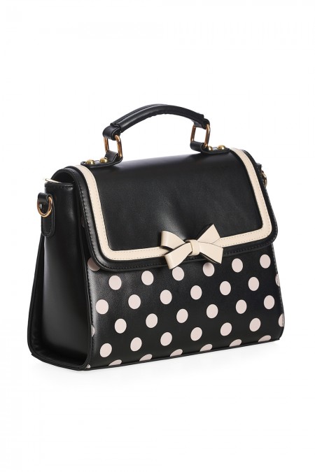 Banned Retro 50s Retro Influencer Handbag In Black