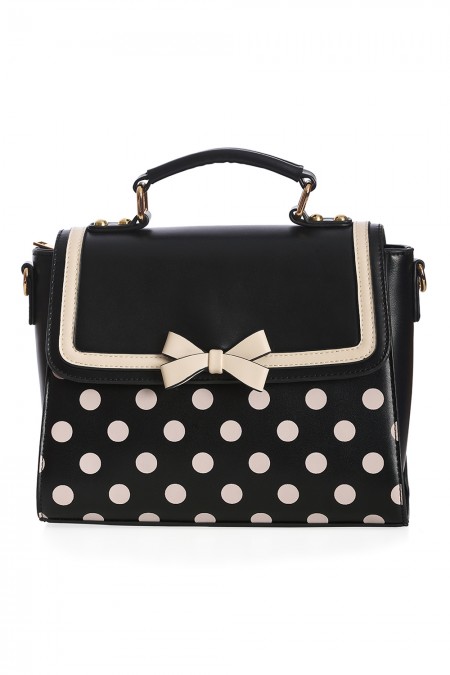 Banned Retro 50s Retro Influencer Handbag In Black