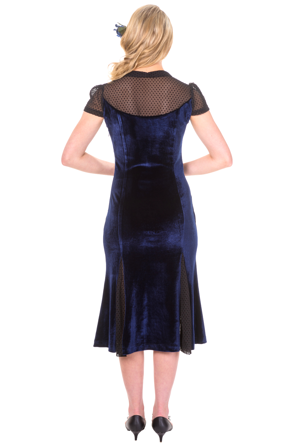 Banned Blue Sensation Midi Dress