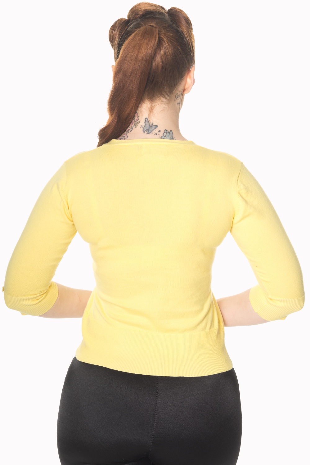 Banned Retro Yellow Bumble Bee Cardigan