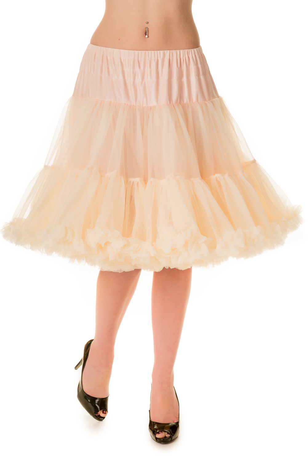 Banned Retro 50s Starlite Champagne Petticoat