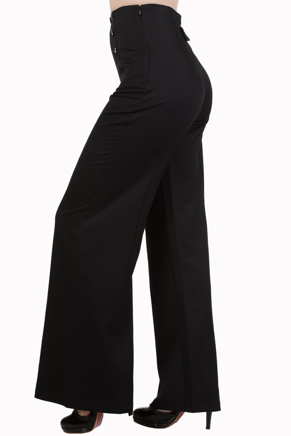 Dancing Days by Banned 40s Stay Awhile Black Trousers
