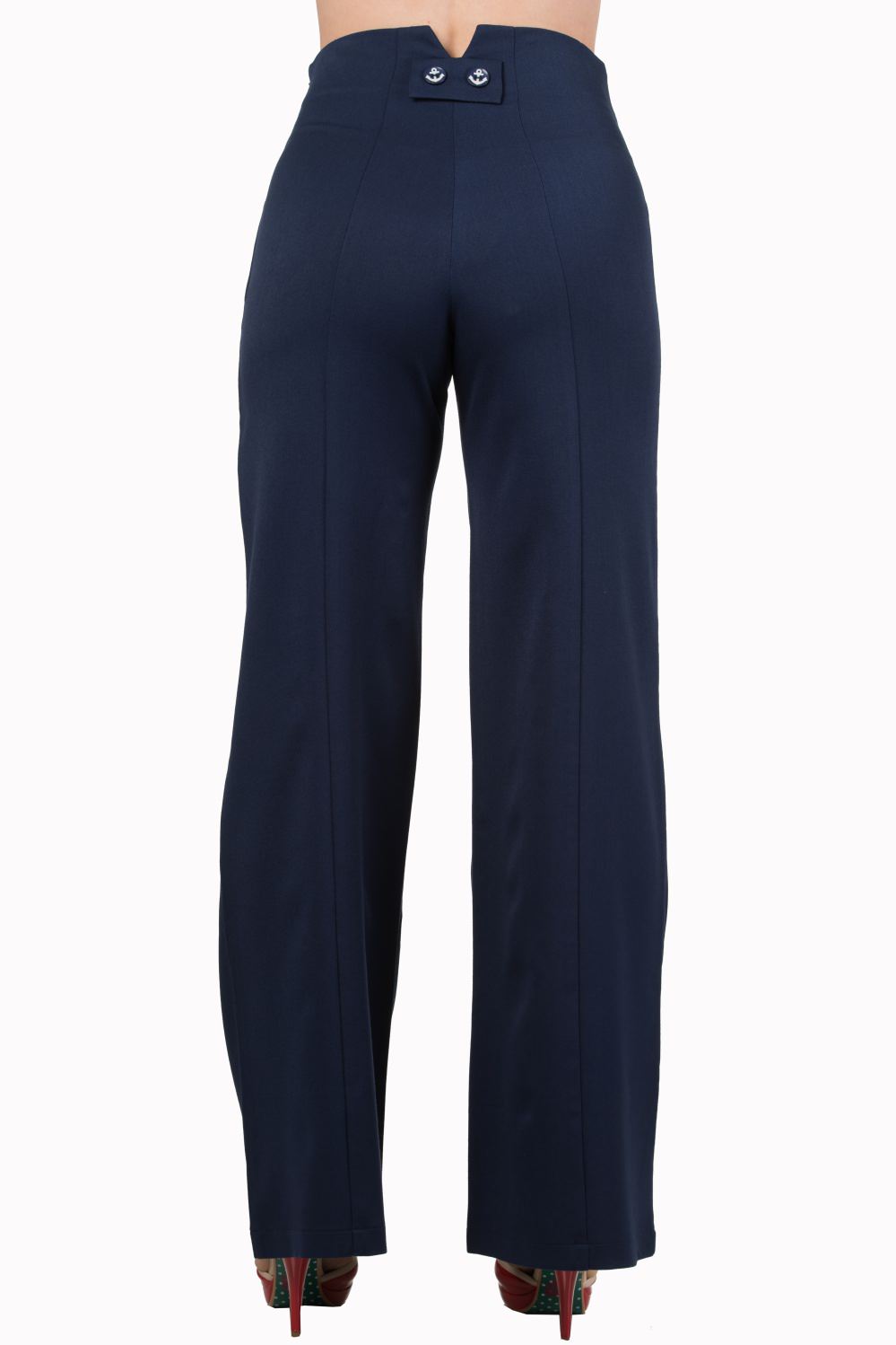 Dancing Days by Banned 40s Stay Awhile Navy Trousers
