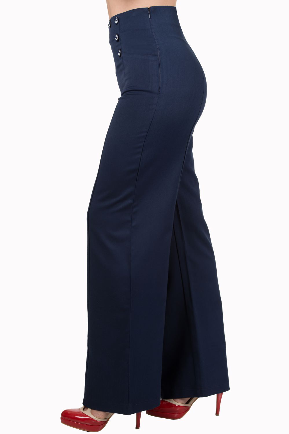 Dancing Days by Banned 40s Stay Awhile Navy Trousers