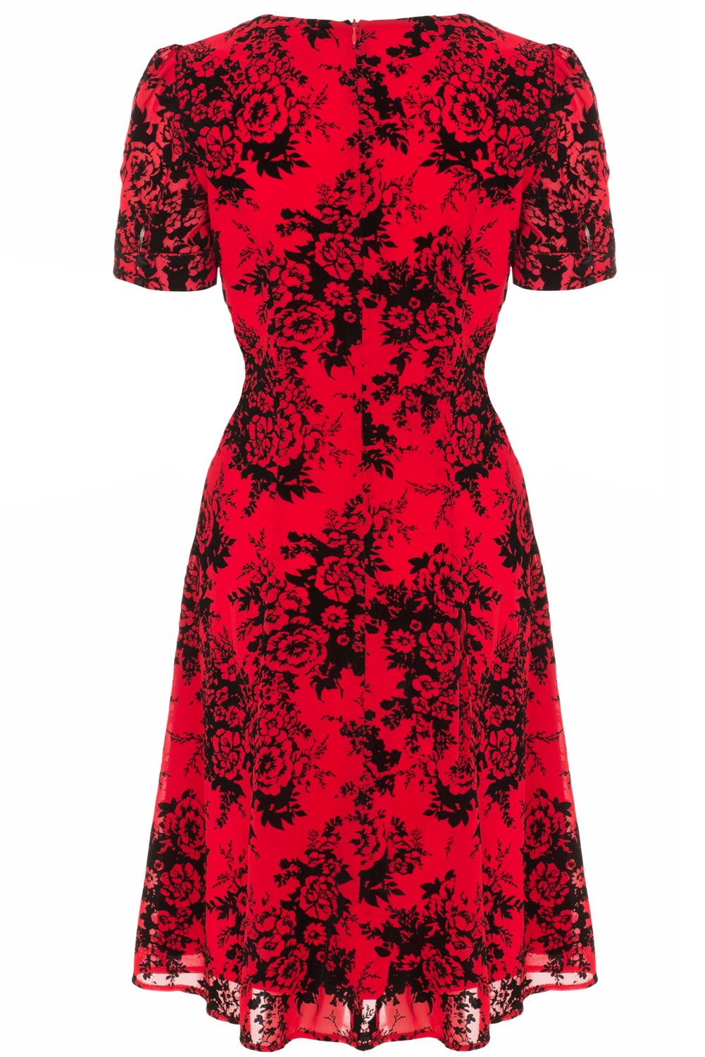 Voodoo Vixen Red Vintage 1950s Dress 2015