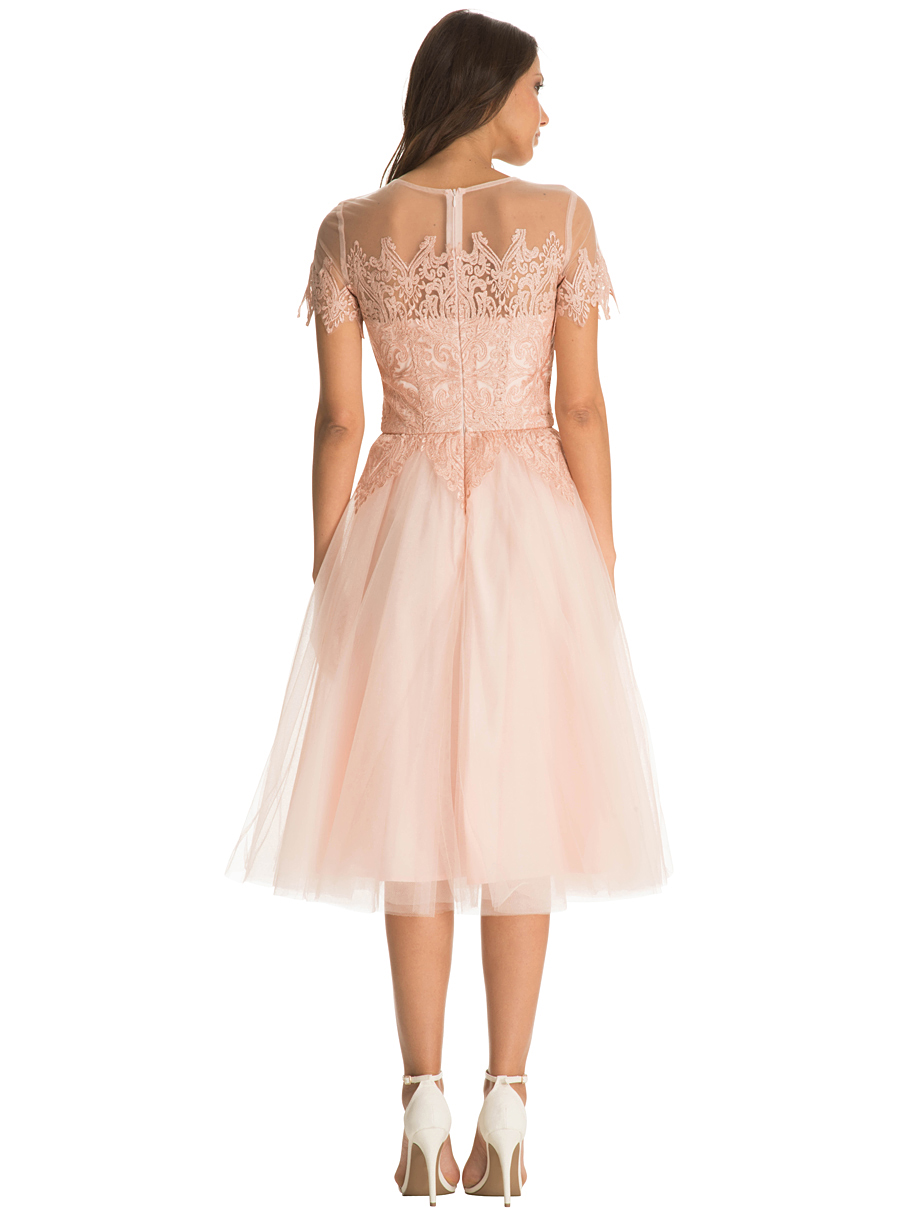 Vintage 1920s Elizabeth Pink Wedding Prom Dress