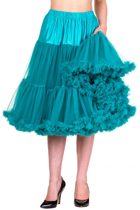 Banned Retro 50s Lizzy Lifeforms Emerald Petticoat