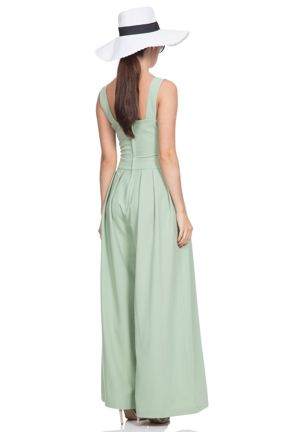Voodoo Vixen Mandy Green 70s Jumpsuit