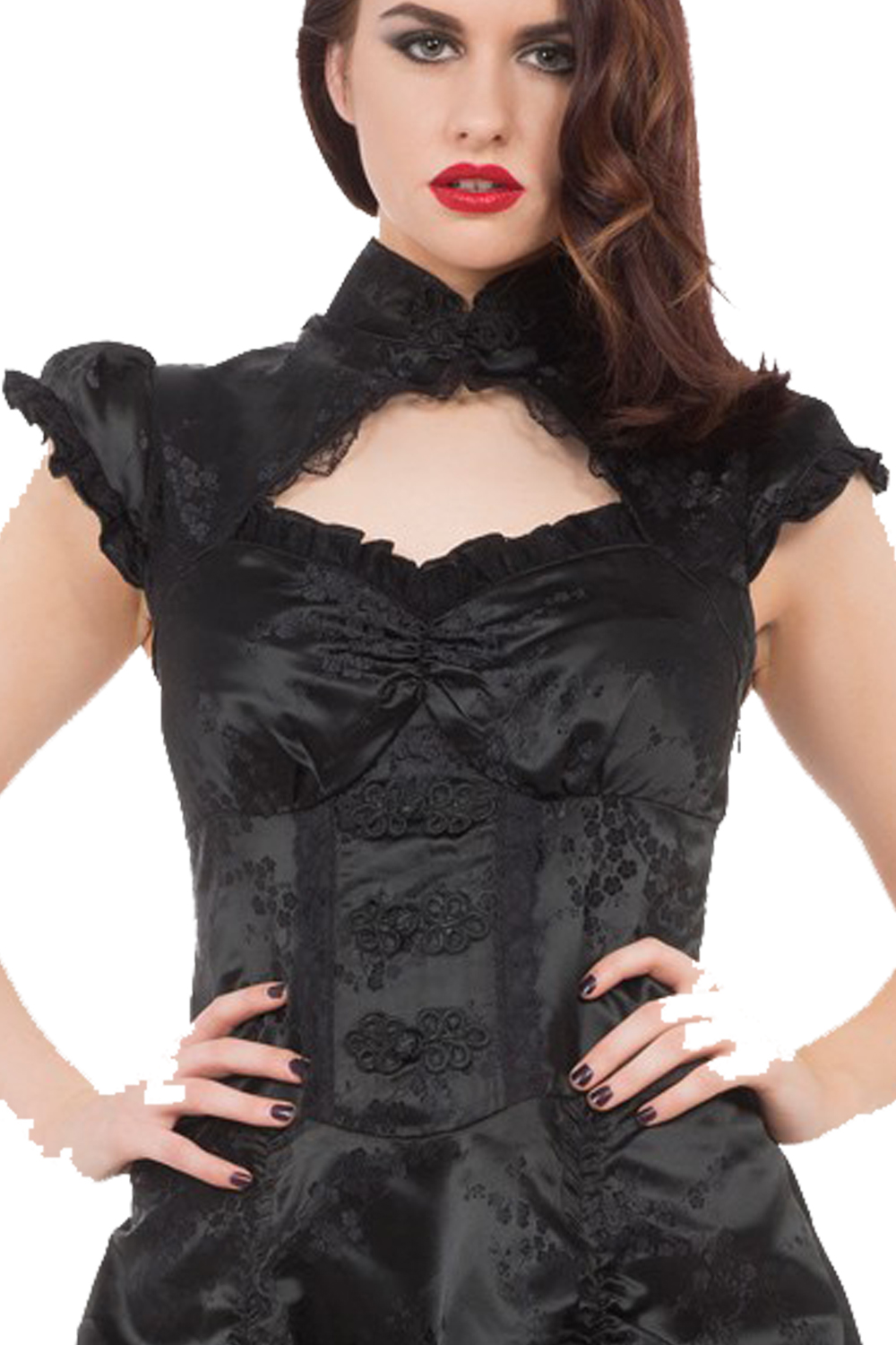 Jawbreaker Momento Mori Gothic Prom Dress