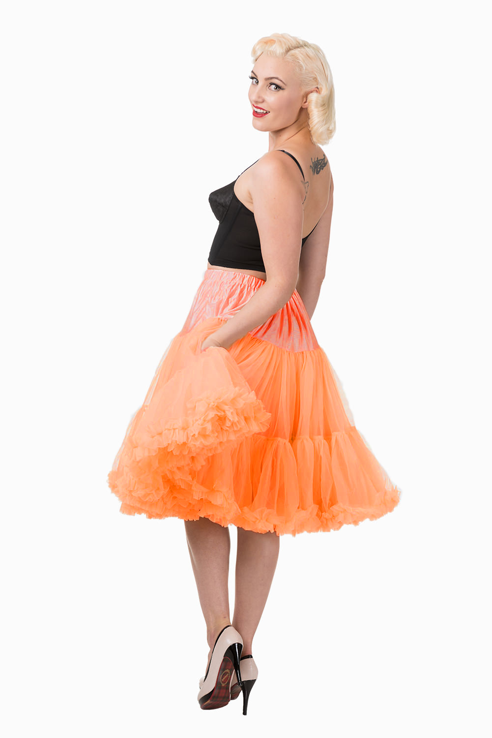 Banned Retro 50s Starlite Orange Petticoat