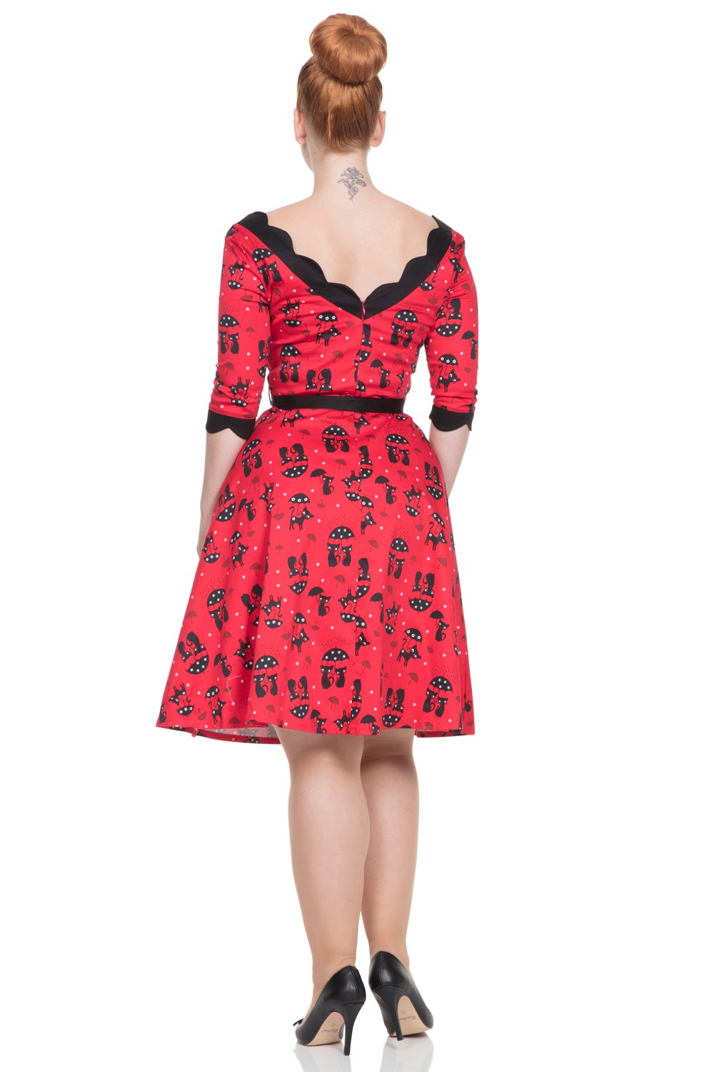 Vixen Red Katnis Swing Dress