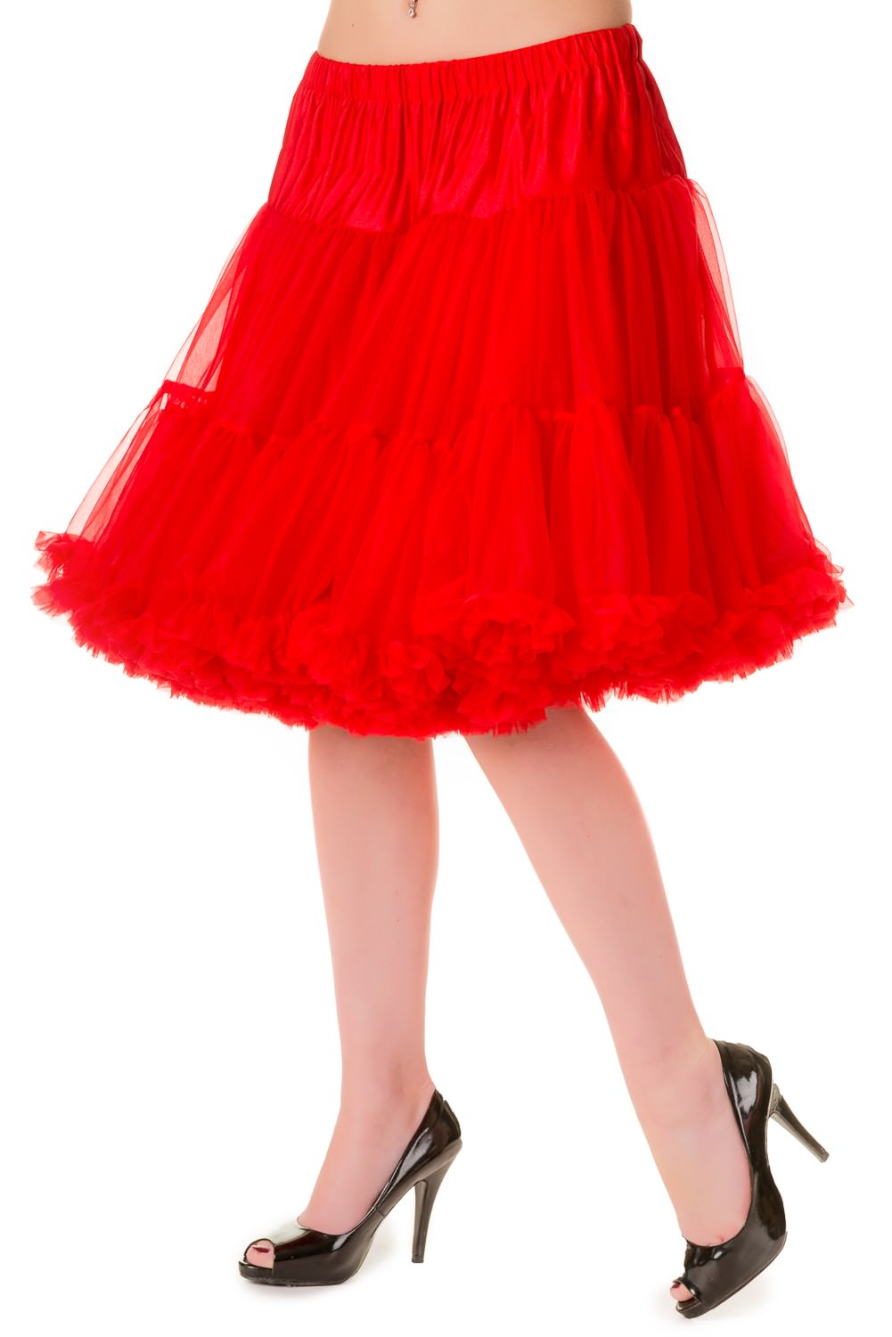 Banned Retro 50s Walkabout Red Petticoat