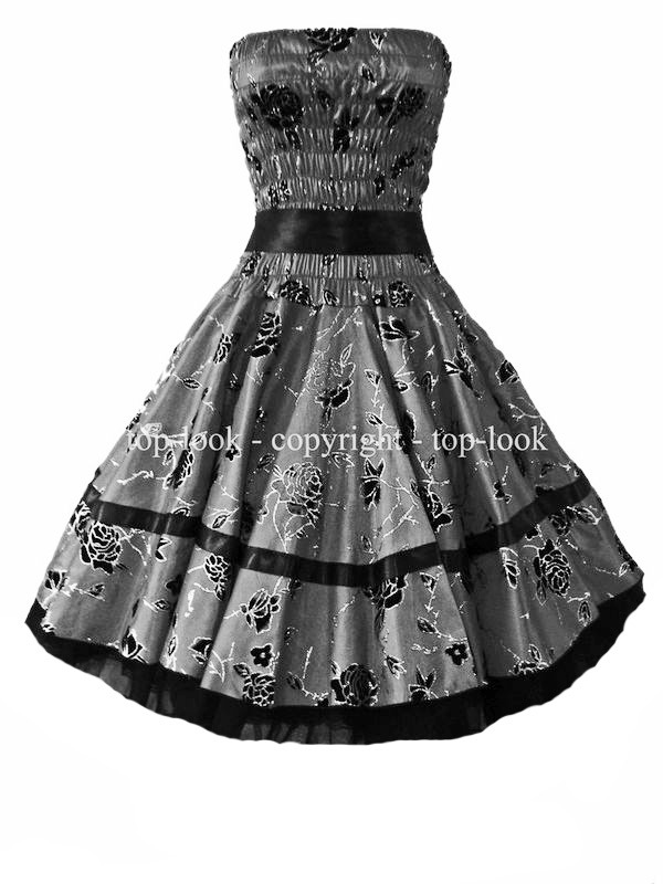 Enlarge Silver Grey Prom Dress