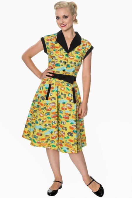 Dancing Days Starlight 50s Campervan Dress