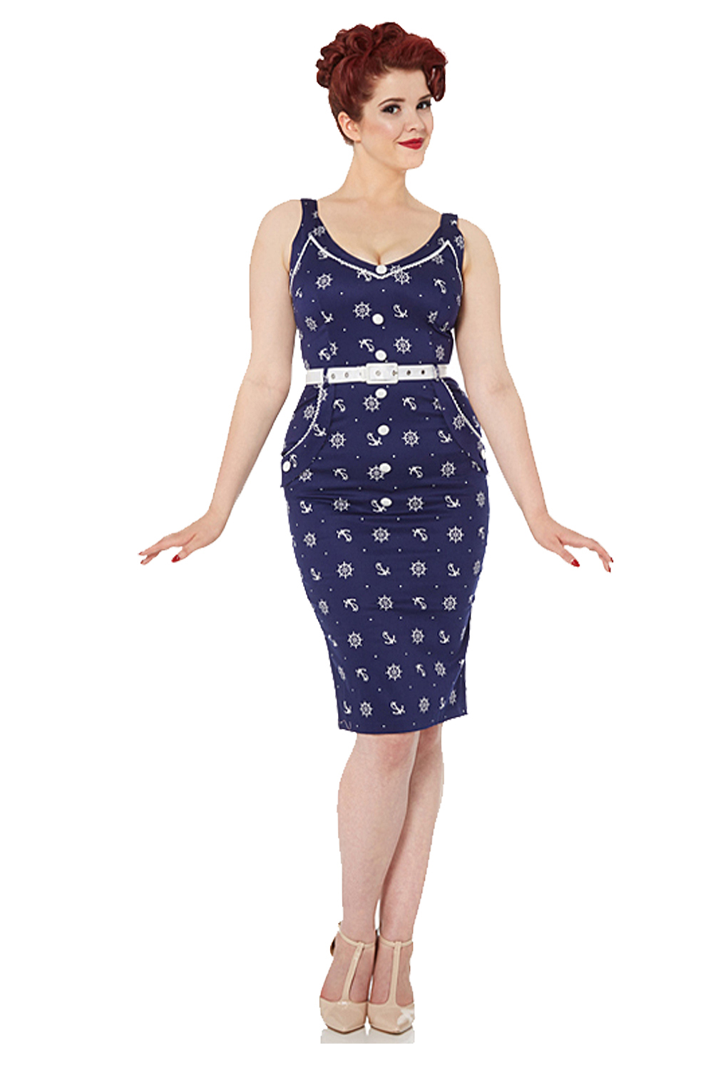Voodoo Vixen Gwyneth Pencil Dress