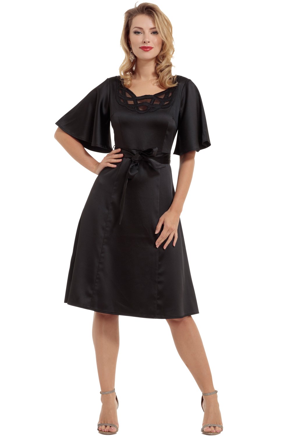 Voodoo Vixen Ellie 1930s Swing Dress