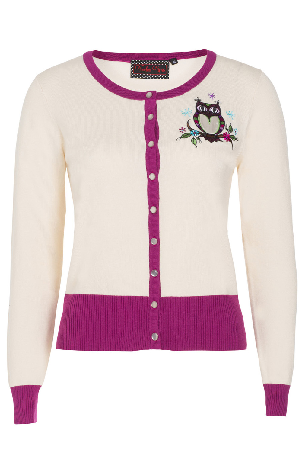 Voodoo Vixen Owl Kylie Cardigan
