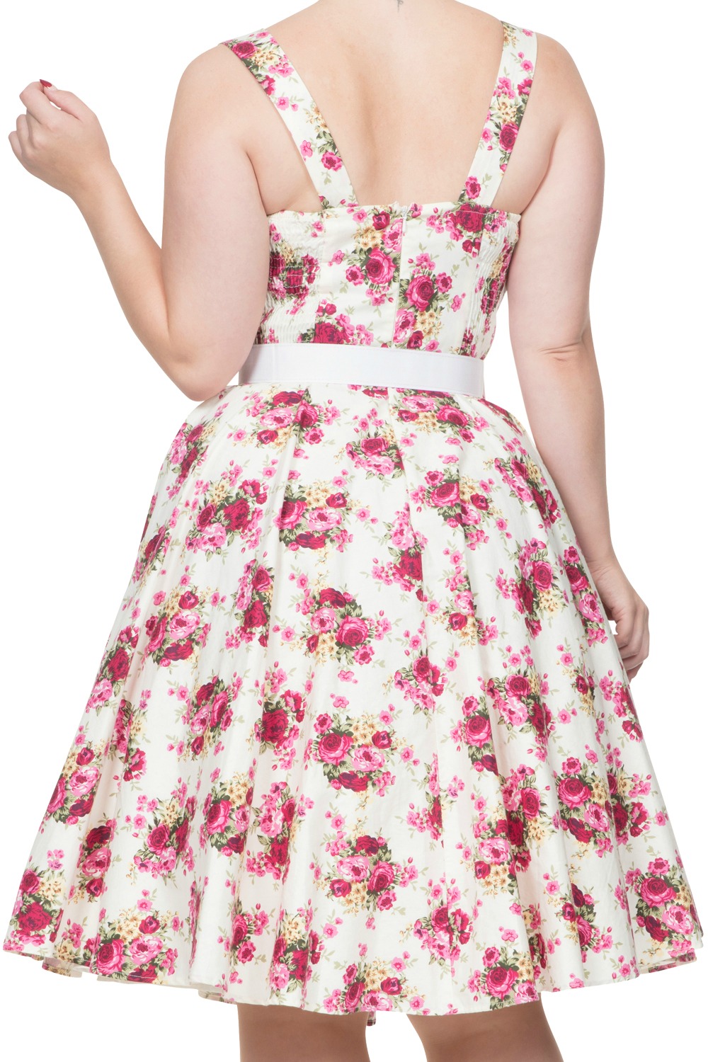 Voodoo Vixen Nicolette 1950s Swing Dress