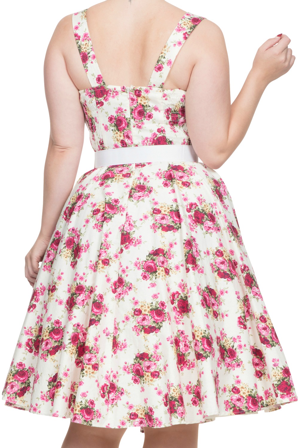 Voodoo Vixen Nicolette 1950s Swing Dress