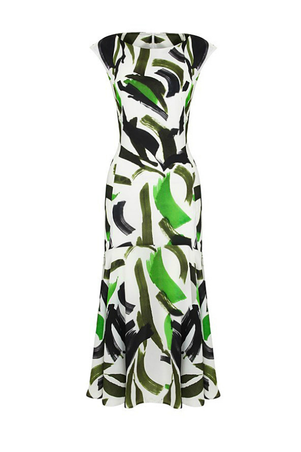 Alek Bek Inspired Midi Dress